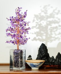 Amethyst Crystal Tree | Wisdom-Inspired Home & Office Decor