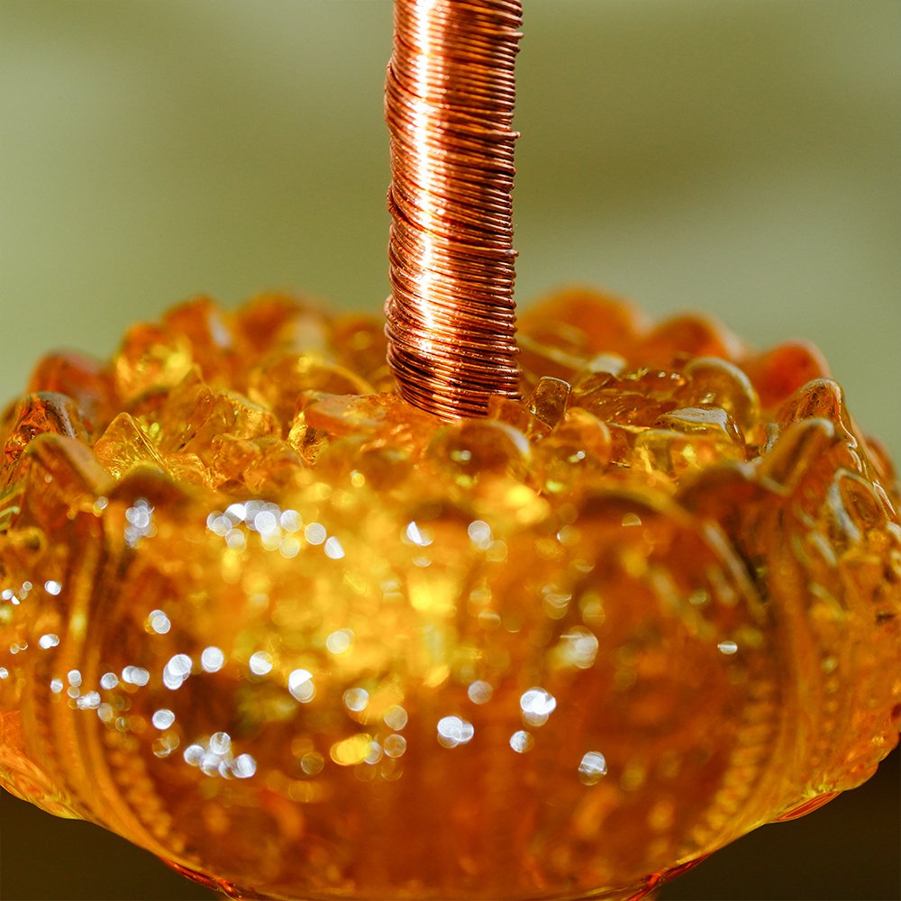 citrine crystal tree,yellow crystal tree,abundance inspired crystal decor,crystal tree for office,crystal tree for desk,prosperity symbolism decor,feng shui inspired crystal tree,citrine tree ornament,meaningful crystal gift,TS-401 crystal tree