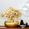 rose quartz crystal tree,pink crystal tree,relationship harmony decor,rose quartz tree decor,crystal tree for home decor,crystal tree for office,pink gemstone tree,rose quartz gift,social warmth symbolism decor,TS-403 crystal tree