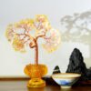 amethyst crystal tree,purple crystal tree,wisdom inspired crystal decor,crystal tree for study desk,amethyst tree for office,crystal tree home decor,study decor crystal tree,career inspired crystal decor,meaningful crystal gift,TS-402 crystal tree