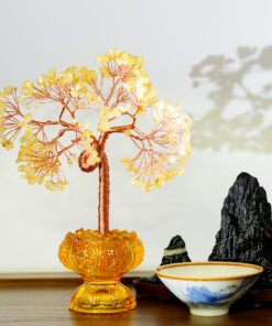 Citrine Crystal Tree | Abundance-Inspired Home & Office Decor