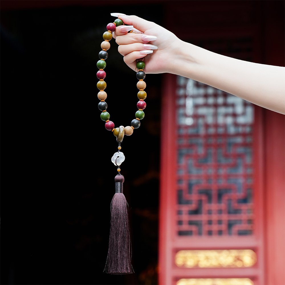 Five Blessings Incense Beads,24 Beads 15mm,THZ-103,handheld incense beads,spacer incense beads,traditional incense beads,incense bead gift,collectible incense beads