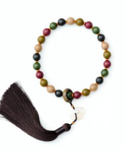 Five Blessings Handheld Incense Beads 24 Beads with Spacer 15mm