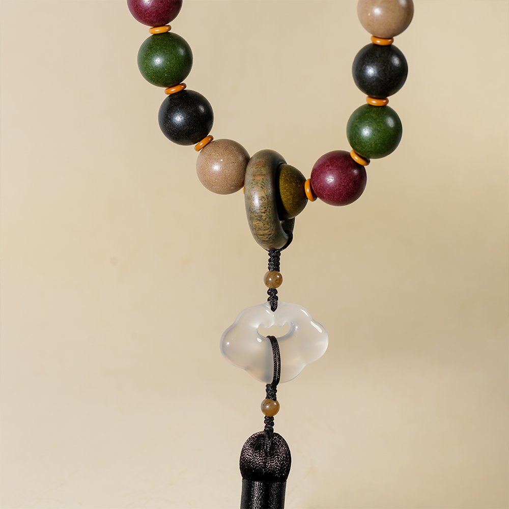 Five Blessings Incense Beads,24 Beads 15mm,THZ-103,handheld incense beads,spacer incense beads,traditional incense beads,incense bead gift,collectible incense beads