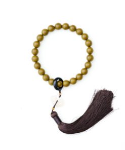Five Elements Earth Handheld Incense Beads 24 Beads 15mm