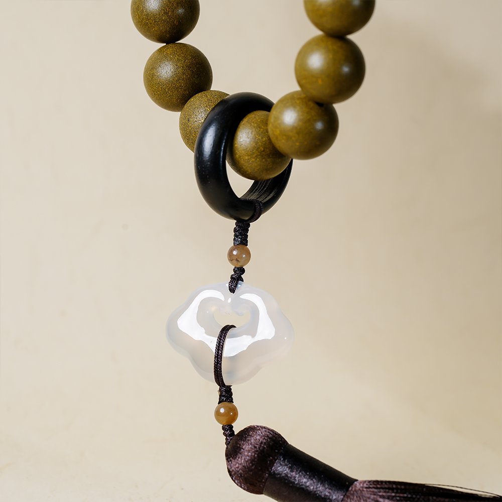 Five Elements Earth Incense Beads,Earth Incense Beads 15mm,THZ-1015,handheld incense beads,yellow earth incense blend,mellow incense beads,incense bead gift,collectible incense beads