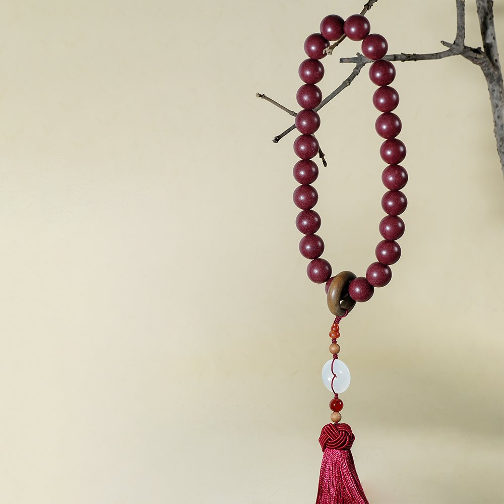 Five Elements Fire Incense Beads,Fire Incense Beads 15mm,THZ-1014,handheld incense beads,red fire incense blend,warm incense beads,incense bead gift,collectible incense beads