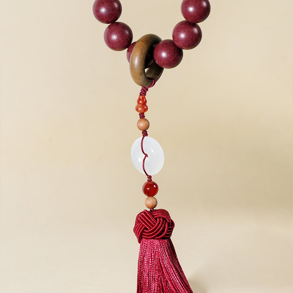Five Elements Fire Incense Beads,Fire Incense Beads 15mm,THZ-1014,handheld incense beads,red fire incense blend,warm incense beads,incense bead gift,collectible incense beads