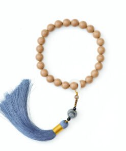 Five Elements Metal Handheld Incense Beads 24 Beads 15mm