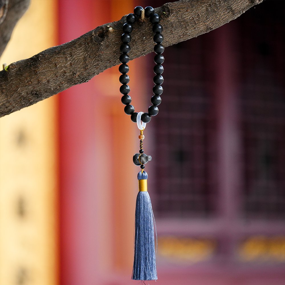 Five Elements Water Incense Beads,Water Incense Beads 15mm,THZ-1013,handheld incense beads,black water incense blend,fresh incense beads,incense bead gift,collectible incense beads
