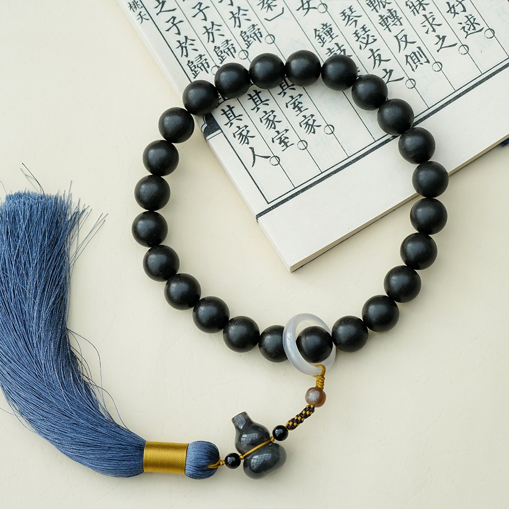 Five Elements Water Incense Beads,Water Incense Beads 15mm,THZ-1013,handheld incense beads,black water incense blend,fresh incense beads,incense bead gift,collectible incense beads