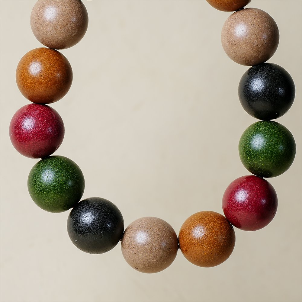 Five Elements Incense Beads,15 Beads 15mm,TH-105,incense beads,traditional inspired beads,fragrance bead piece,incense bead gift,collectible incense beads