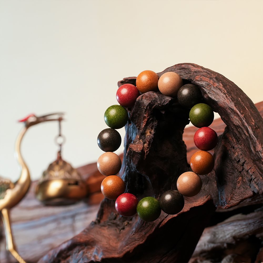 Five Elements Incense Beads,15 Beads 15mm,TH-105,incense beads,traditional inspired beads,fragrance bead piece,incense bead gift,collectible incense beads