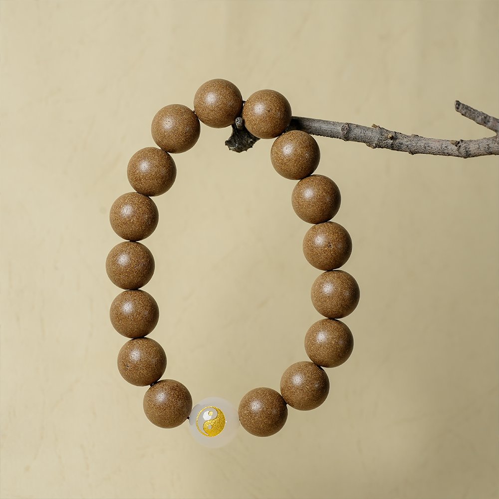 Taoist-Inspired Five Elements White Incense Beads,White Incense Beads 10mm,TH-1021,incense beads,metal incense blend,traditional fragrance beads,incense bead gift,collectible incense beads