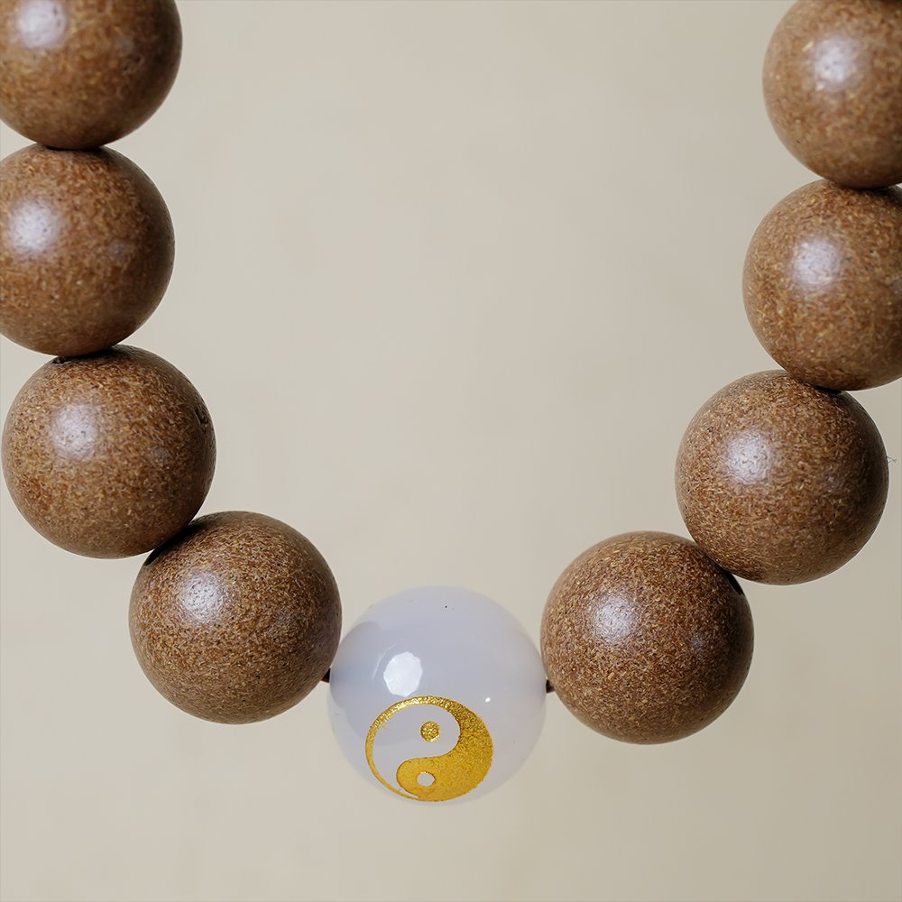 Taoist-Inspired Five Elements White Incense Beads,White Incense Beads 10mm,TH-1021,incense beads,metal incense blend,traditional fragrance beads,incense bead gift,collectible incense beads