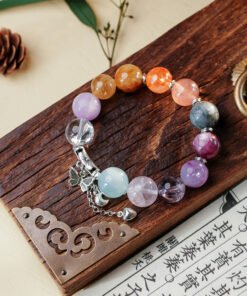 Aquamarine Multi-Gem Crystal Bracelet | Calm Clarity Crystal Style