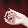 green fluorite bracelet,citrine bracelet,rose quartz bracelet,focus inspired crystal bracelet,study crystal bracelet,workday crystal bracelet,creative inspiration bracelet,green crystal bracelet,meaningful crystal jewelry,TS-128 bracelet