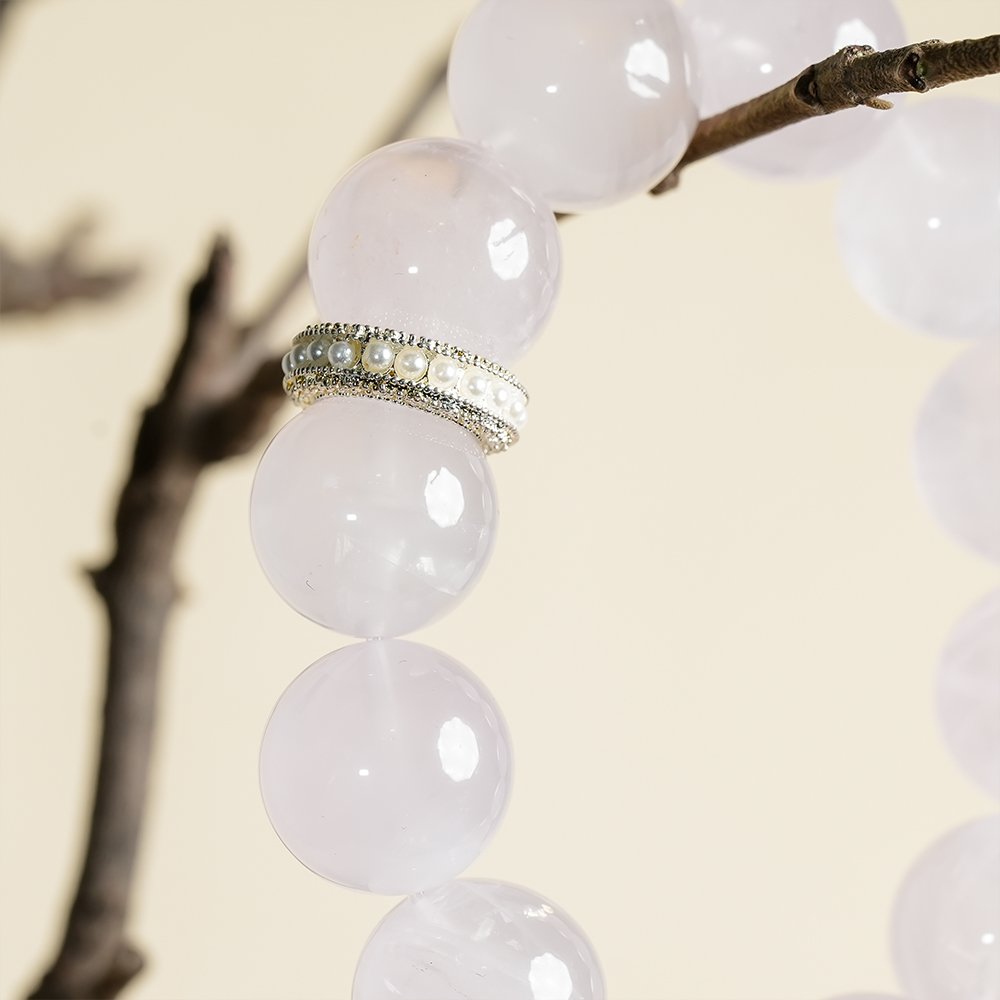 Rose Quartz Bracelet 16mm,TS-108,rose quartz crystal bracelet,pink crystal bracelet,polished rose quartz bracelet,crystal bracelet gift,elegant crystal bracelet,feminine crystal jewelry