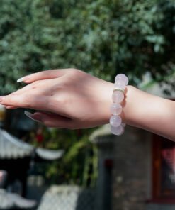 Rose Quartz Bracelet | Charming Pink Style