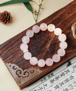 Rose Quartz Bracelet | Soft Elegant Style
