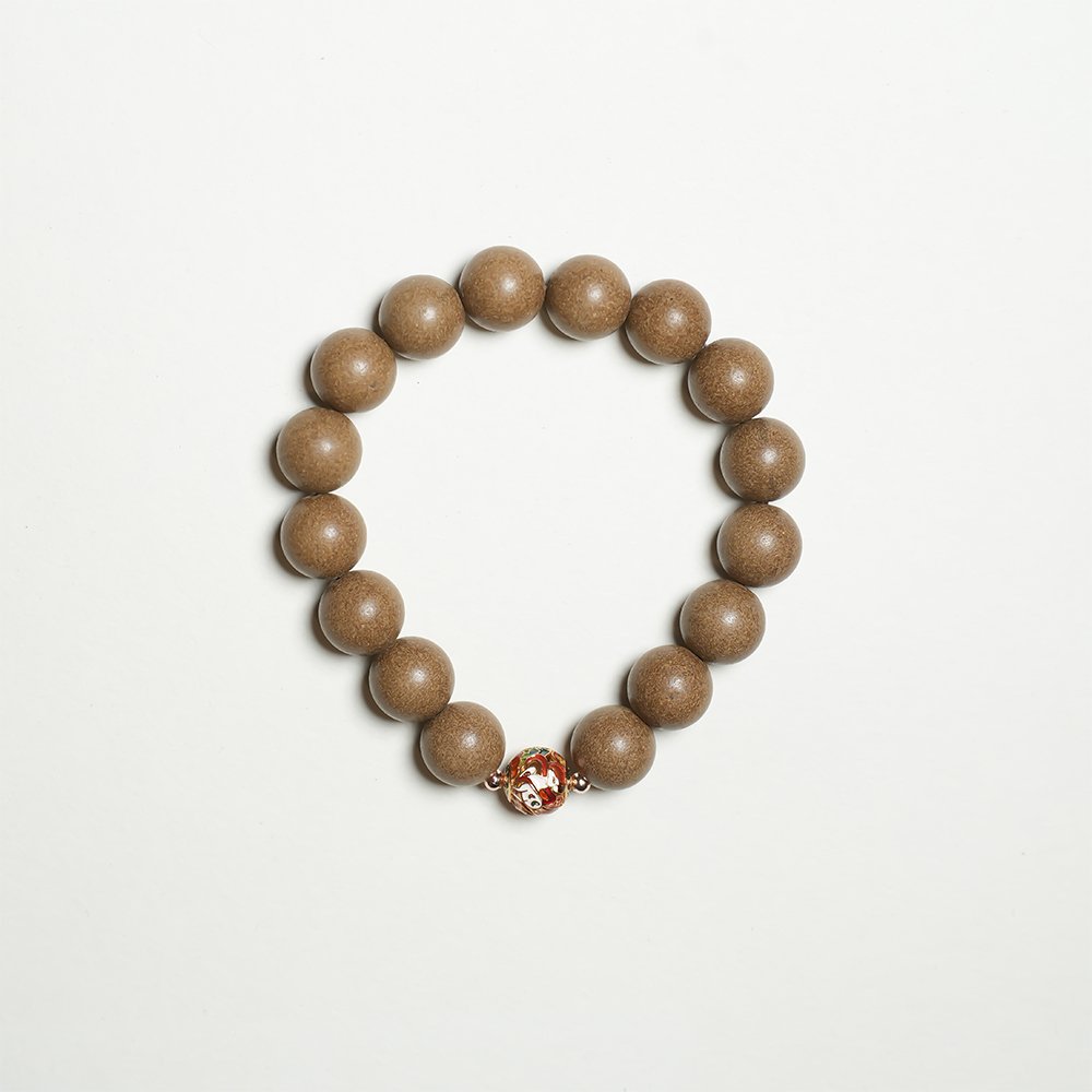 Two-Tone Deer Round Bead Bracelet for Women,Incense Bead Bracelet 10mm,TH-106,deer bead bracelet,women's incense bracelet,traditional inspired bracelet,incense bead gift,collectible bracelet