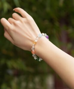 Clear Quartz Multi-Gem Bracelet | Amplified Intention Crystal Style